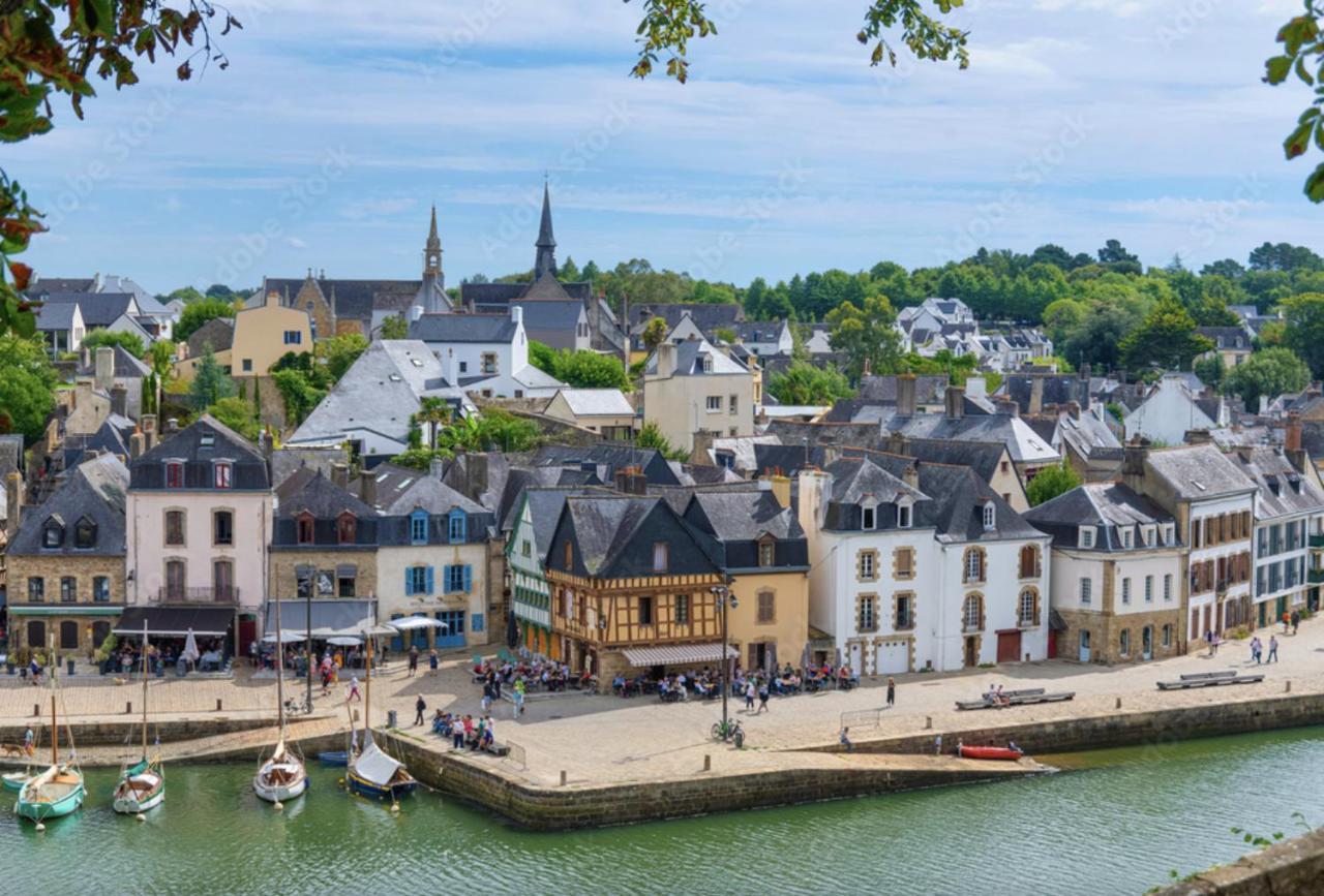 Exceptionnel Tres Beau T2 Sur Le Port De St Goustan- Vue Sur Le Port! Lägenhet Auray Exteriör bild