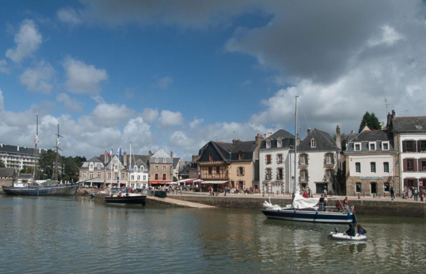 Exceptionnel Tres Beau T2 Sur Le Port De St Goustan- Vue Sur Le Port! Lägenhet Auray Exteriör bild